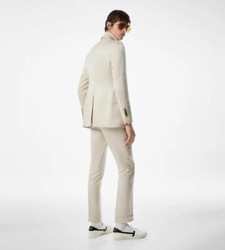 SILK LINEN TWILL DYLLAN JACKET CHAMPAGNE online